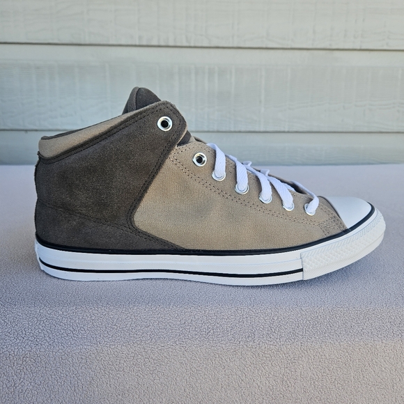 Converse CTAS High Street Mid Cargo Brown Sneakers Men SZ 10.5 Shoe A11651C - Picture 2 of 11
